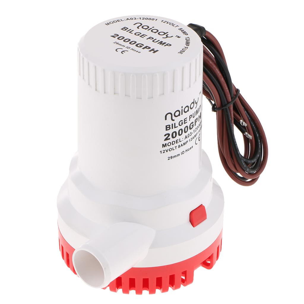 Fishing Boat Bilge Pump - Pompe de cale submersible 12V 2000GPH