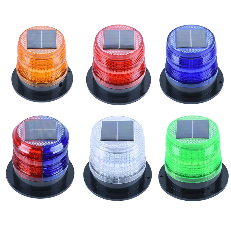 Fishing Boat Trailer - Voyant d'avertissement solaire, signal lumineux magnétique
