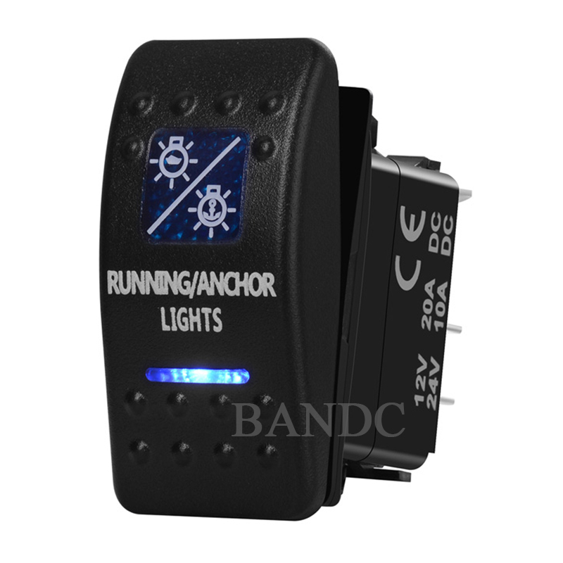 Joli à bascule LED bleu, feu d - Fishing Boat Anchor avis et prix
